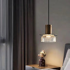 Modern Creative Glass Pendant Lamp with Cracked Effect