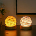 3D Crystal Planets Atmosphere Night Lamp