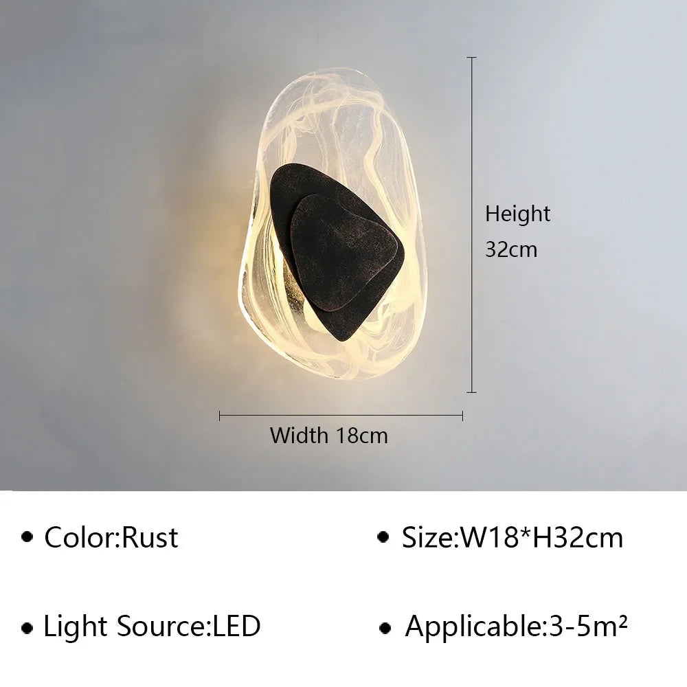 GlowElegance – LED Wall Lamp for Bedroom & Living Room