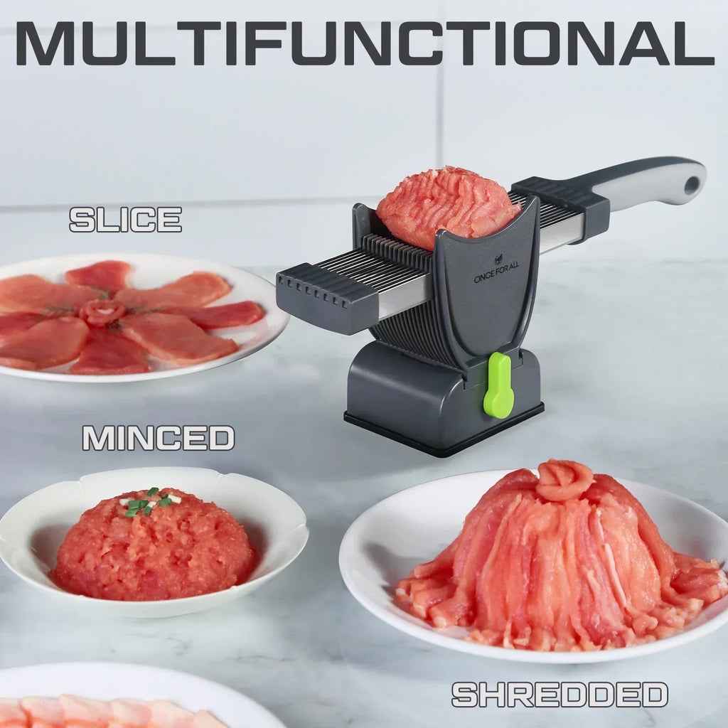 Multifunctional Stainless Steel Manual Meat Cutter Tool