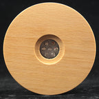 Personalized crystal ball with pet photo & LED base