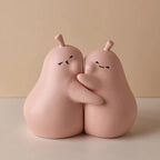 Hugging Pear Bookends