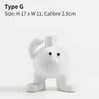 Character Ceramic Vase