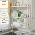 Shelf Sleek Space-Saving Multi-Tier Kitchen Storage Rack