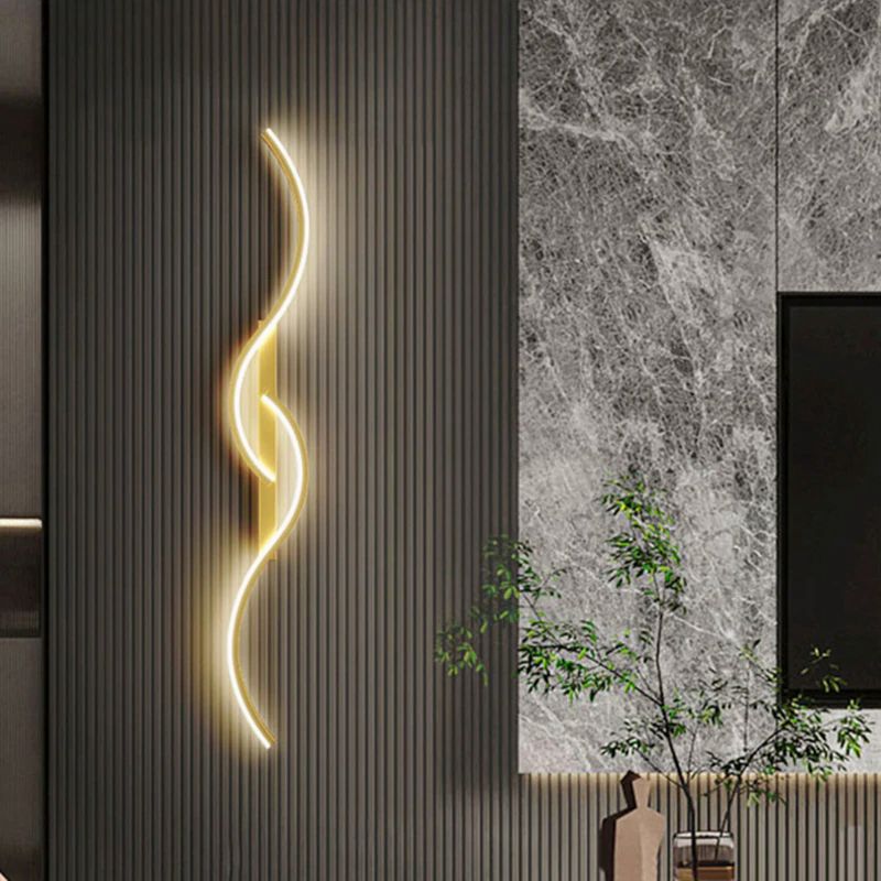 Contemporary LED Wall Lamp – Artistic Combination of Forms