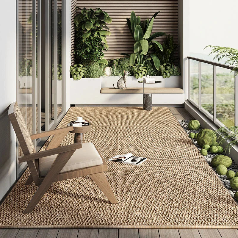 Japanese Wabi Sabi Soft Rug Eco Friendly Anti-Crease for Living Room and Bedroom