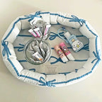 Ribbon Stripe Basket