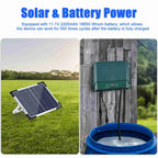 Solar Drip Irrigation System Kit Automatic Watering with 30 Modes & 7 Timers – AquaFlow