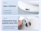 CoolAir Breeze | 3-in-1 Fan & Humidifier | Compact and USB-powered | 7 Color Mood Light