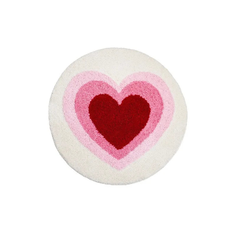 Gradient Heart Mat