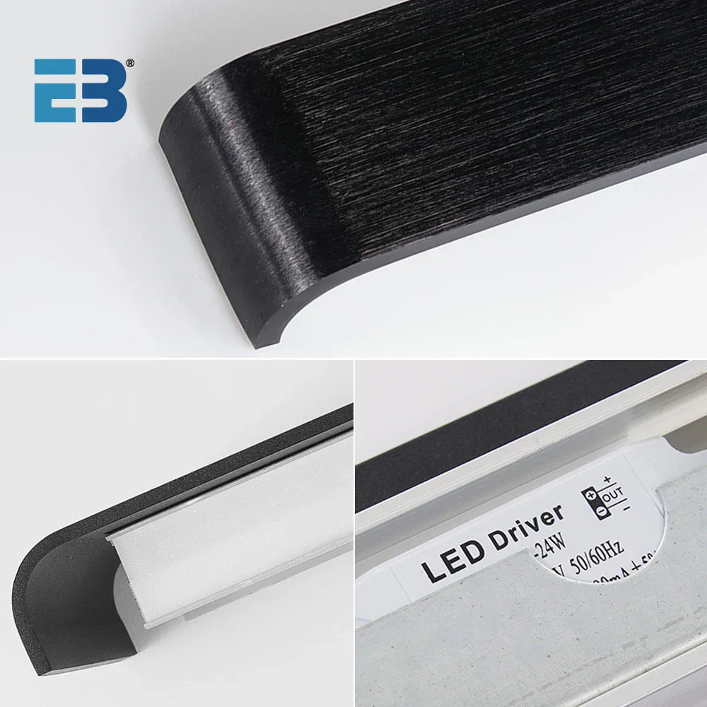 Modern LED Wall Light - Versatile Lighting Solution for Bedroom, Kitchen, and Living Room