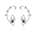 Gothic Spider Web Earring