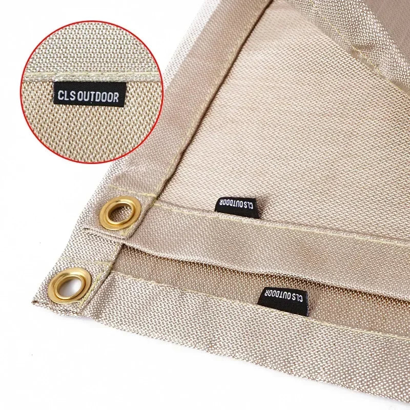 Ignisafe Fire Protection Mat | Heat Resistant & Foldable | For Grill & Fire Pit