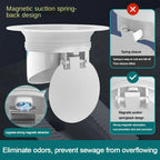 Anti-Smell Squat Toilet Plug Magnetic Stopper