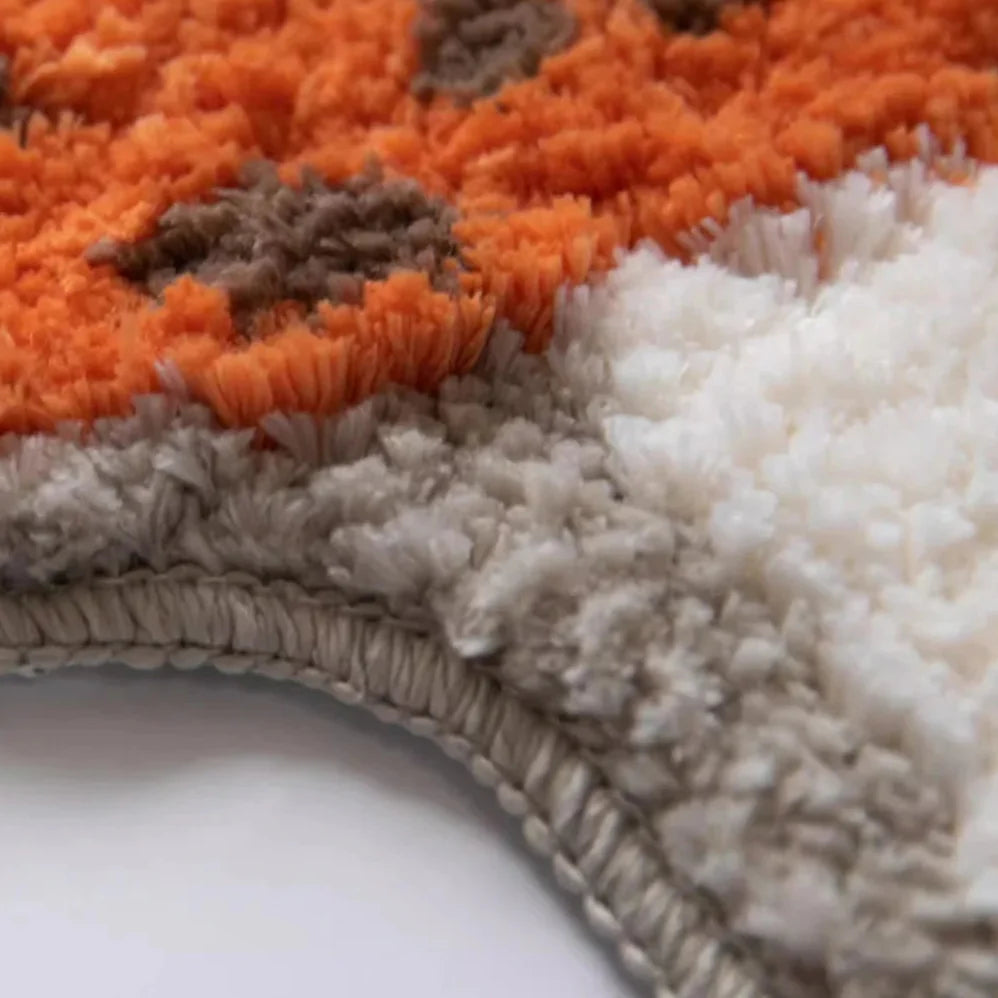 Mini Cow Fluffy Bath Mat