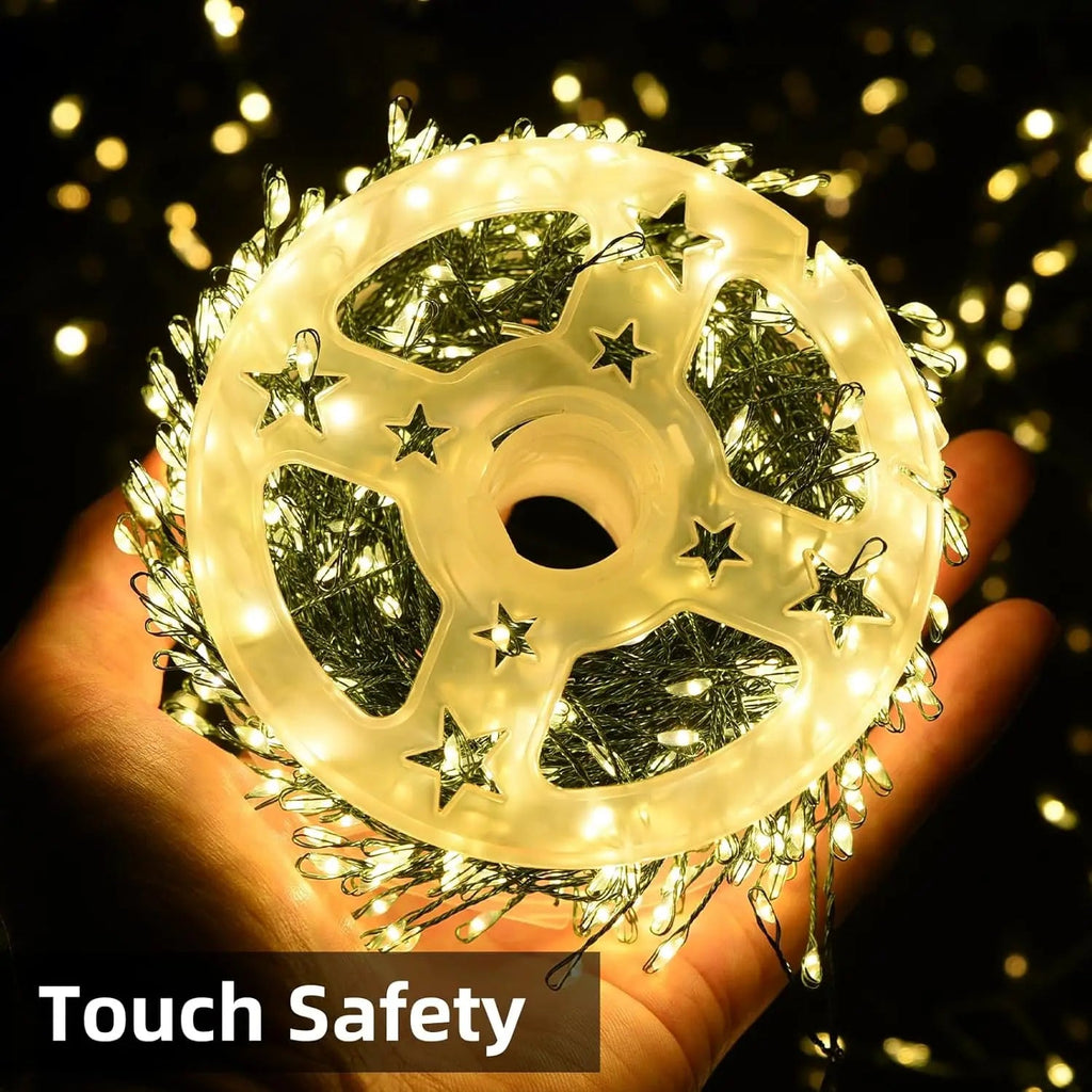 LED Fireworks Light String Ignisia | With Remote Control | 30–75 m | 900–2000 LEDs | IP65 Waterproof | For Christmas, Halloween & Parties