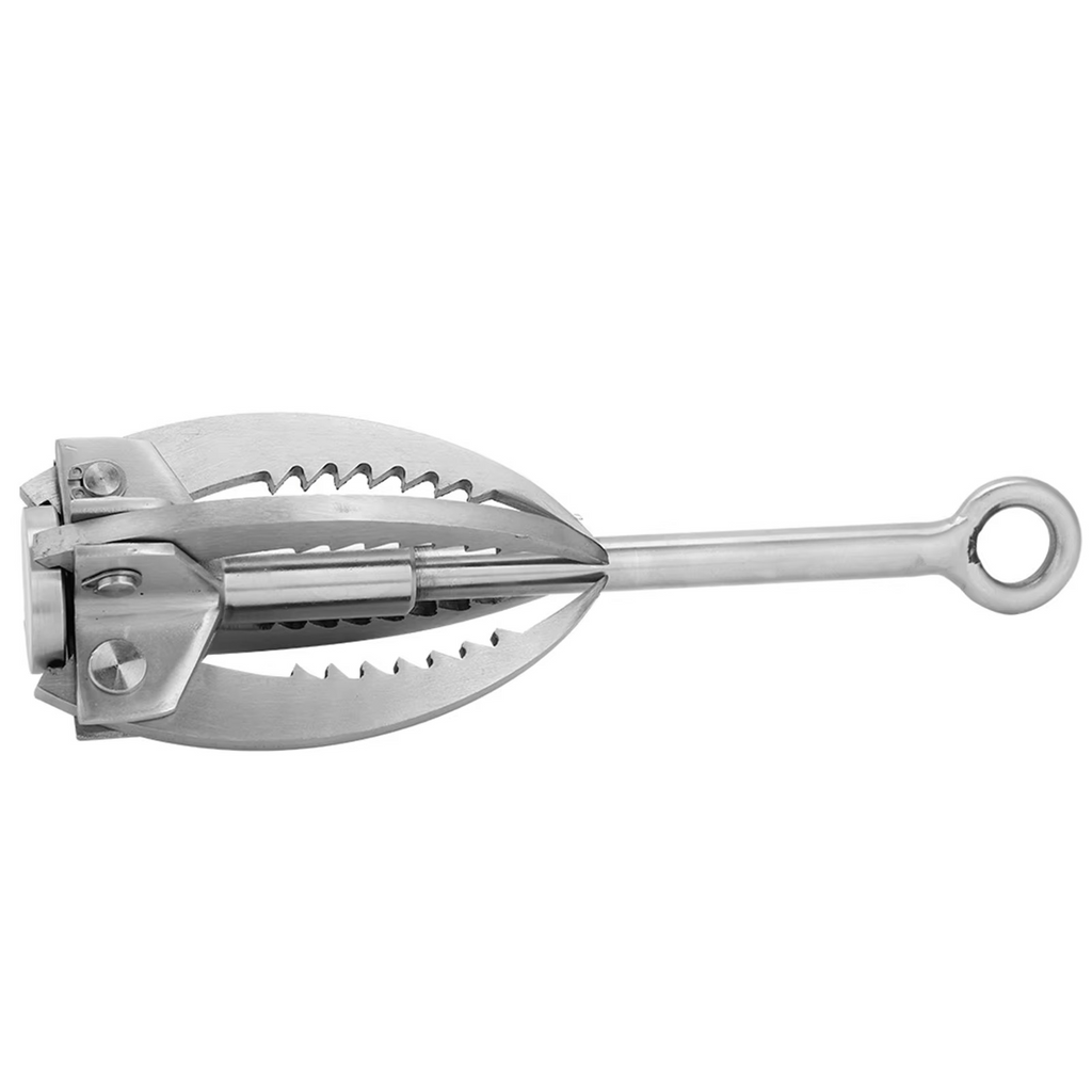 Stainless Steel Compact Folding Grappling Hook & Climbing Claw