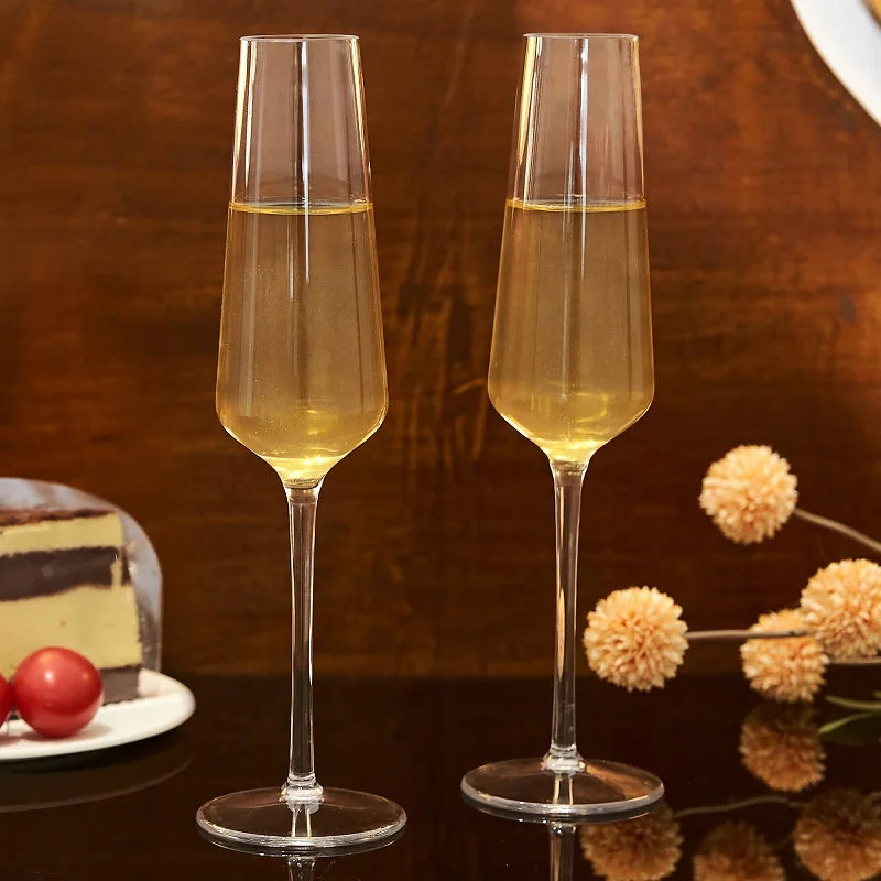 Unbreakable Acrylic Champagne Flute 4-Piece Set
