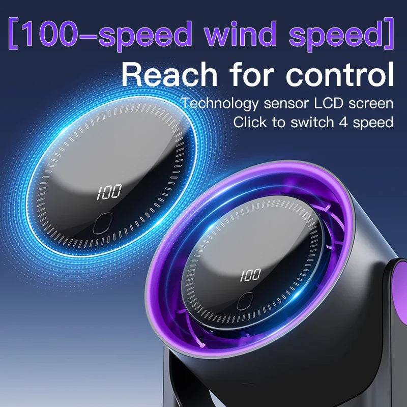 Airiqo USB Fan | Portable, whisper-quiet and energy-efficient with 100 levels