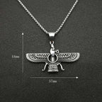 Zoroastrian Faravahar / Ahura Mazda Pendant Necklaces