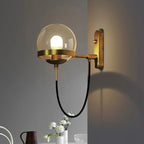 Nordic modern wall lamp