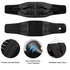 Lower Back Brace for Lumbar Support, Adjustable Orthopedic Back Belt