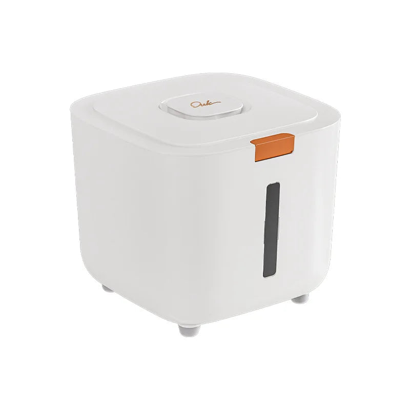 Air-tight pet food container for dry food