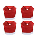 SantaSeat Christmas Chair Covers – Set of Decorative Chair Covers with Santa Design