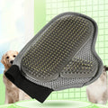 PeluvaCare Coat Care Glove for Dogs & Cats | Soft Massage & Hair Removal | Made of Soft TPR | For All Coat Types
