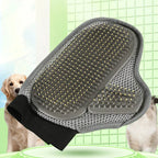 PeluvaCare Coat Care Glove for Dogs & Cats | Soft Massage & Hair Removal | Made of Soft TPR | For All Coat Types