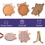 Wooden Cat Craze Wooden Art Puzzle
