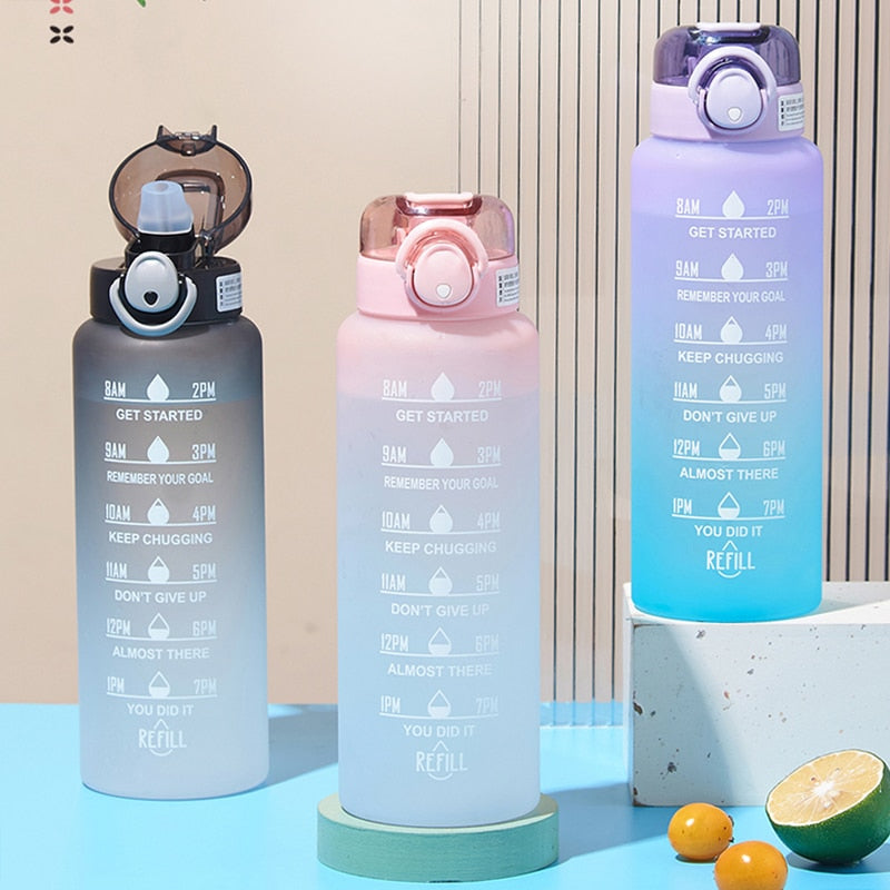 GoalHydrate Bottle - Motivation Water Bottle for Daily Use