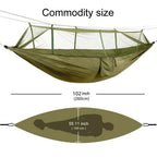 NatureRest Hammock | Integrated Mosquito Net | Compact & Breathable