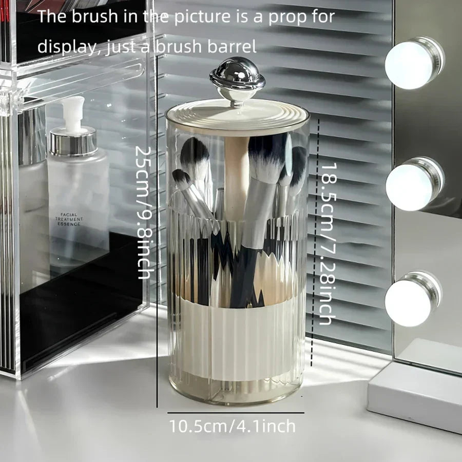 Auto Lift & Luxe Makeup Brush Organizer