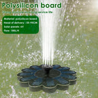 EcoSpray solar fountain | 100% solar energy | Flexible with 5 nozzles | For garden & balcony