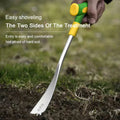 HerbMaster Garden Spade | 3-Tine Stainless Steel | For Weeding & Garlic Harvest