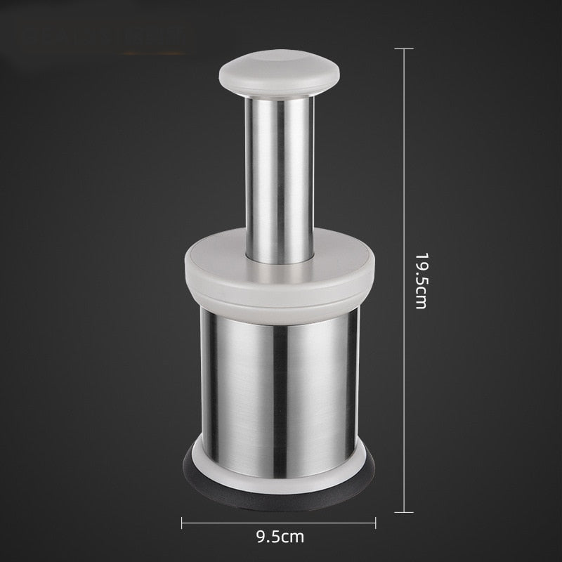 Easy Food Stainless Steel Garlic Grinder