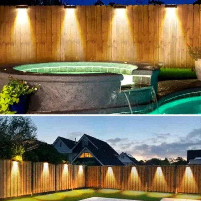EcoRadiance Solar Accent Lights 2-Piece Set | Outdoor Lighting | Energy Efficient | Decorative Light for Garden & Terrace