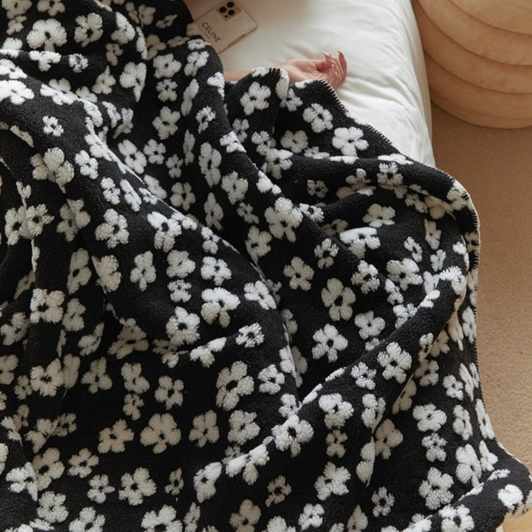 Plain Checkerboard Throw