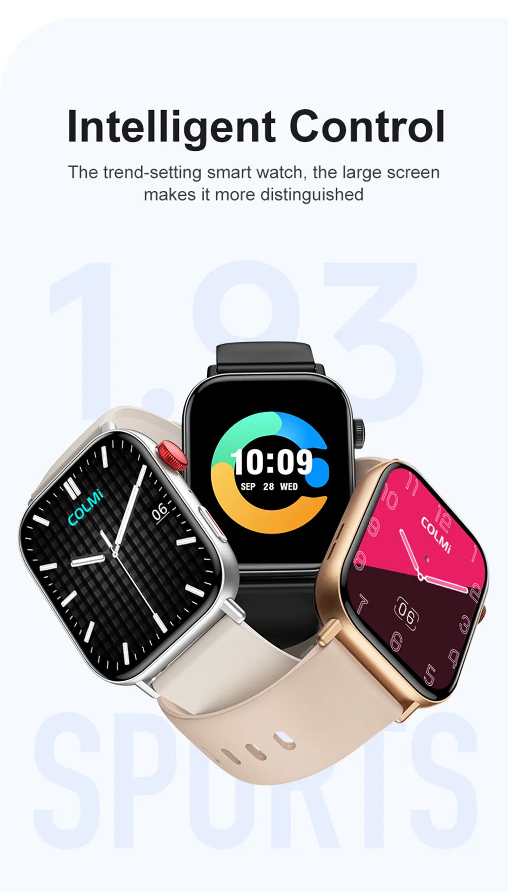 2 In 1 Fitness Tracker Voice Calling Smart Watch