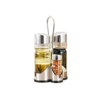 Transparent spice organizer stylish storage and easy access