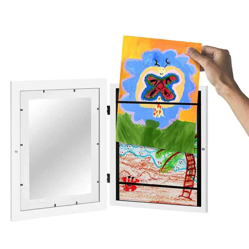 Creative picture frame for drawings