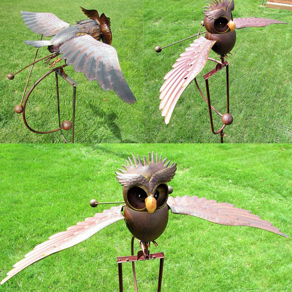 Metallic Eagle Wing Fluttering Spinner