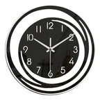Modern Black Wall Clock made of Acrylic - ScandiTime