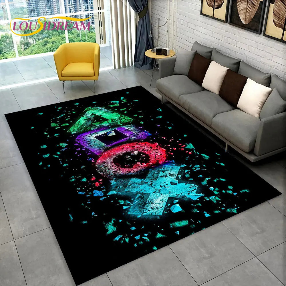 GameJoy Playmat – Soft 3D Gamepad Floor Mat for Children and Gamers
