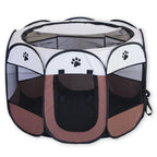 Pawvia Foldable Cat Tent | Portable Outdoor Enclosure for Cats & Small Dogs | Breathable & Washable | 72×72×45 cm