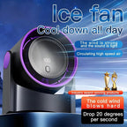 Aerolora Table Fan | Bladeless & Quiet | 100 Levels | USB Bladeless Fan