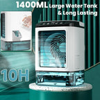 Ultrasonic Atomization Dual Spray Portable Air Conditioner