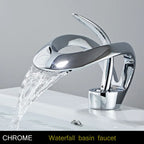 Modern Creative Brass Waterfall Design Faucet