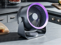 Luna Wall and Desktop Fan – Wireless Whisper-Quiet USB-C Fan with 3 Speeds